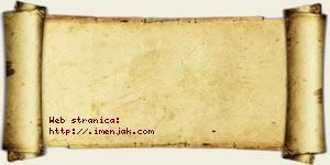 Jana Krnčević vizit kartica